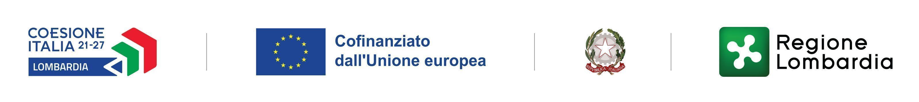 Loghi finanziamento Coesione Italia 21-27